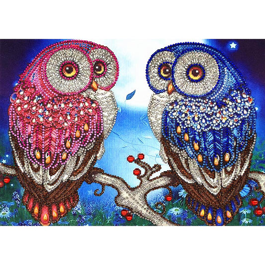 Bird - Special Shaped Drill Diamond Painting 30*40CM