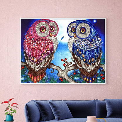 Bird - Special Shaped Drill Diamond Painting 30*40CM