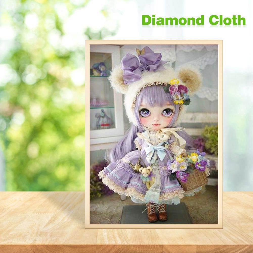 Doll - Full Round Drill Diamond Painting 30*40CM