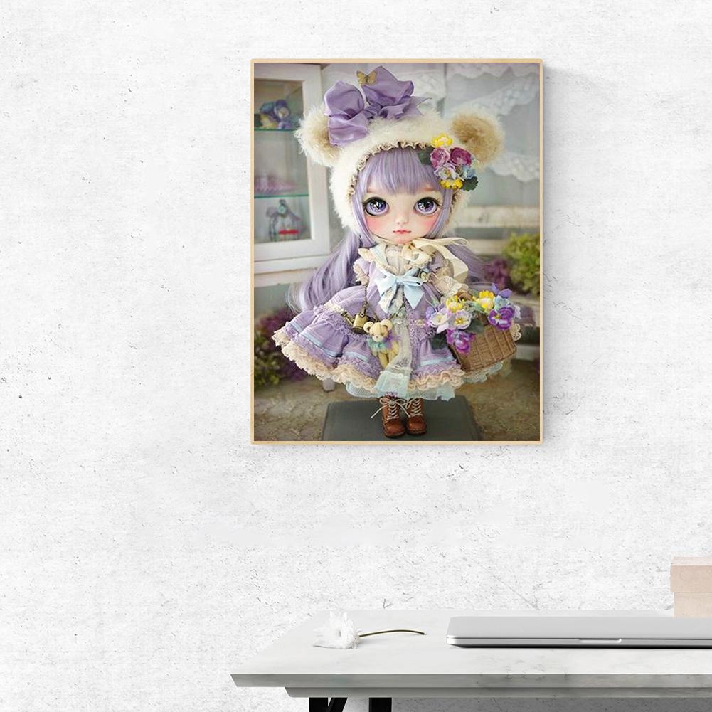 Doll - Full Round Drill Diamond Painting 30*40CM