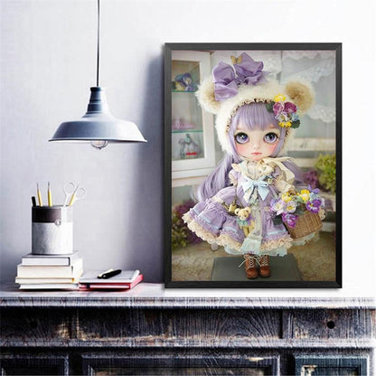 Doll - Full Round Drill Diamond Painting 30*40CM