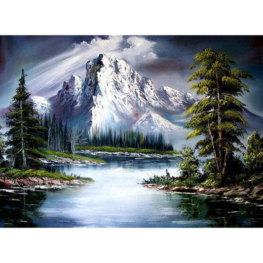 Scenery - Full Round Drill Diamond Painting 40*30CM