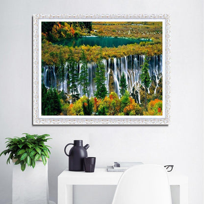 Scenery - Full Round Drill Diamond Painting 40*30CM