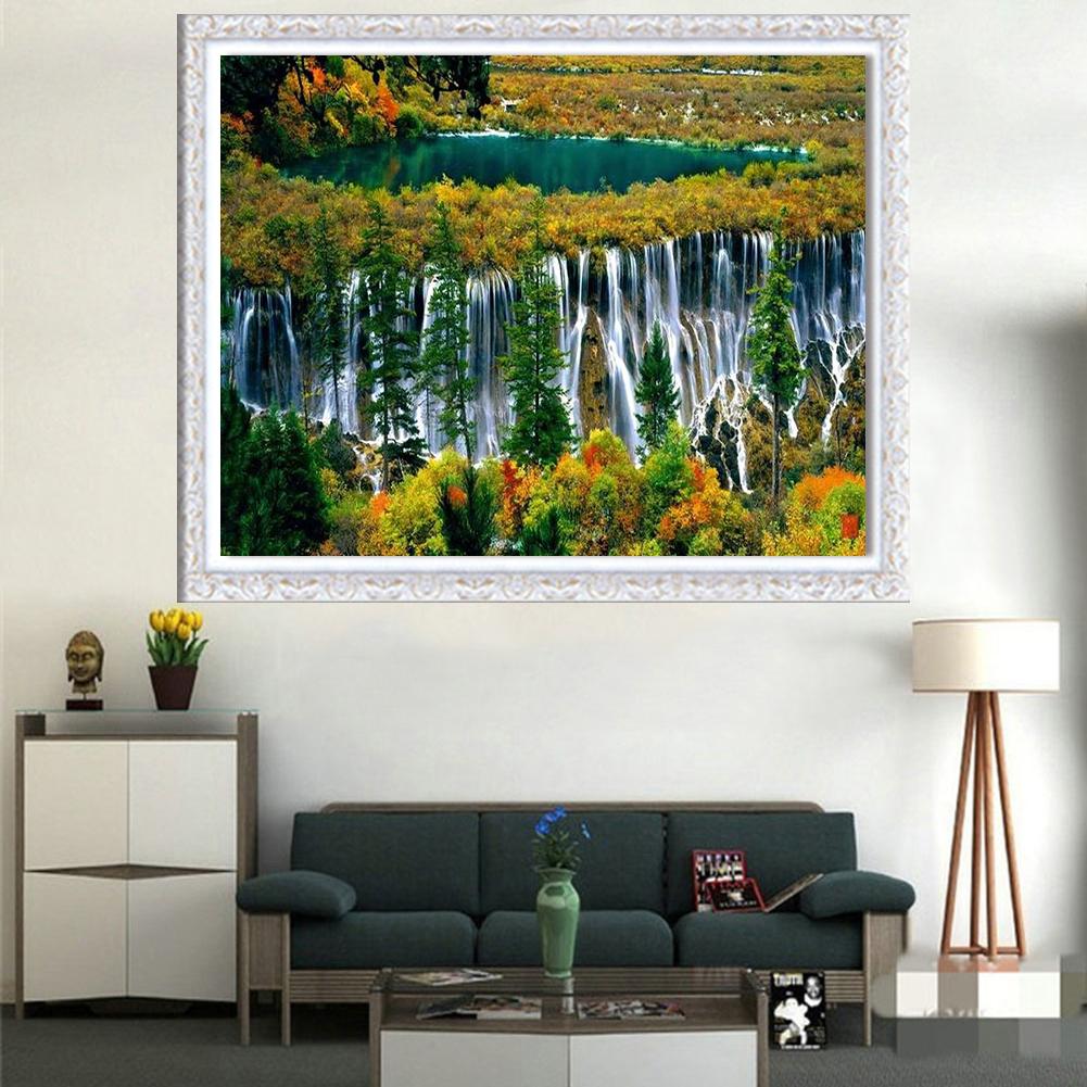 Scenery - Full Round Drill Diamond Painting 40*30CM