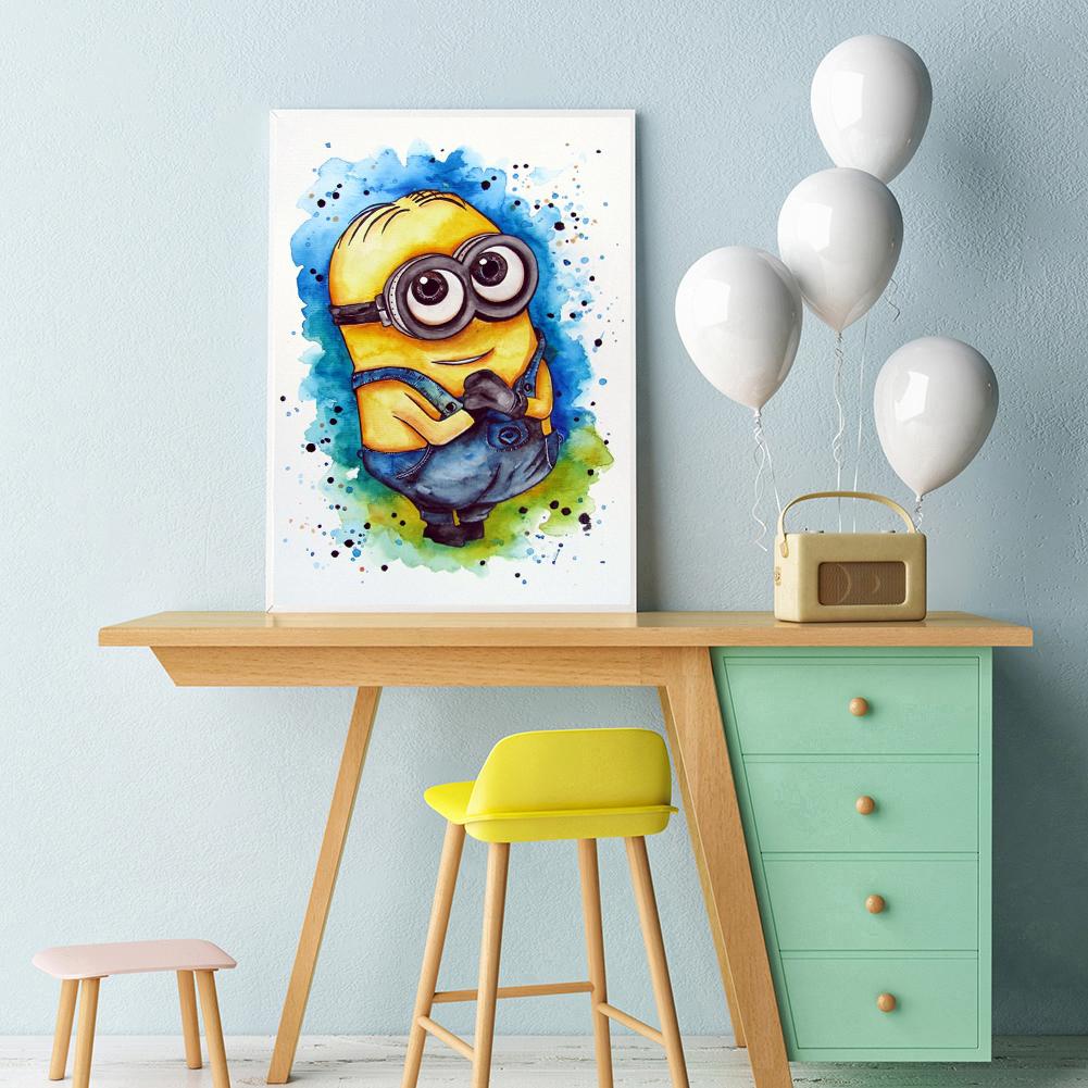 Minions - Full Round Drill Diamond Painting 30*40CM