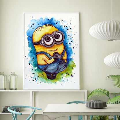 Minions - Full Round Drill Diamond Painting 30*40CM