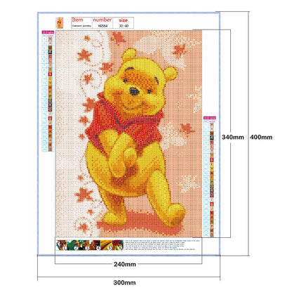 Winnie - Full Round Drill Diamond Painting 30*40CM