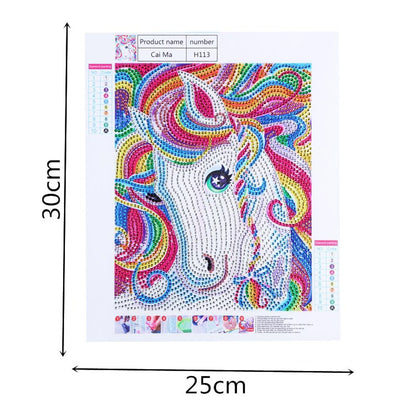 Animal - Special Shaped Drill Diamond Painting 30*25CM