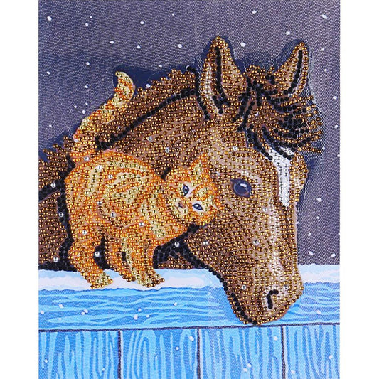 Animal - Special Shaped Drill Diamond Painting 30*25CM