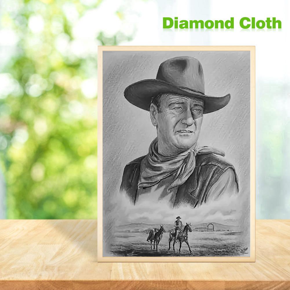 Cowboy - Full Round Drill Diamond Painting 30*40CM