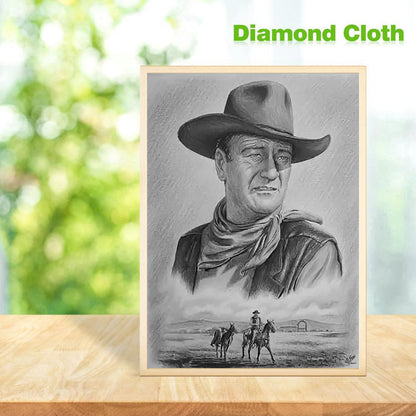 Cowboy - Full Round Drill Diamond Painting 30*40CM