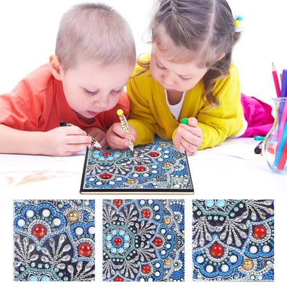 DIY Mandala Special Shaped Diamond Painting 50 Pages A5 Notepad Notebook