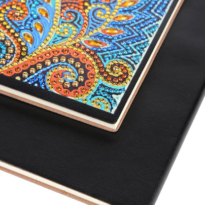 DIY Mandala Special Shaped Diamond Painting 50 Pages A5 Sketchbook Notebook