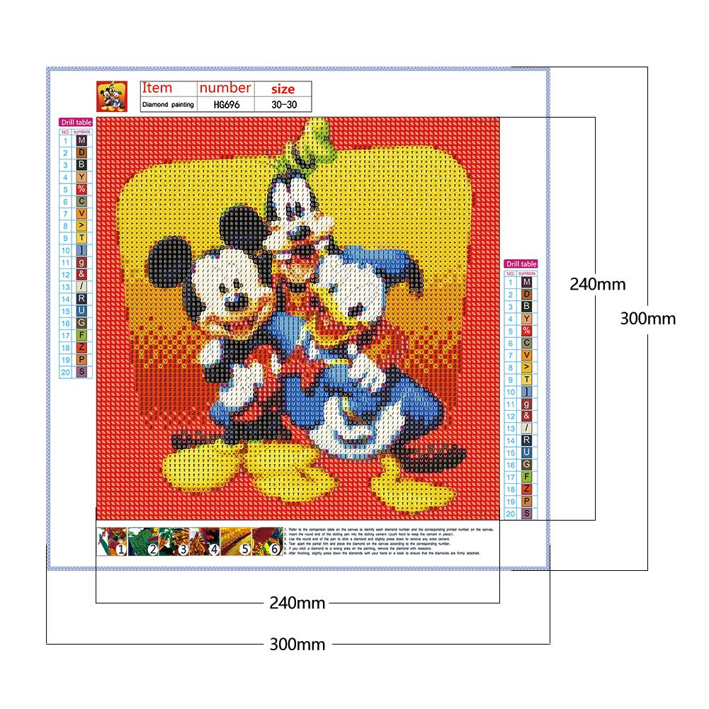 Mouse - Full Round Drill Diamond Painting 30*30CM