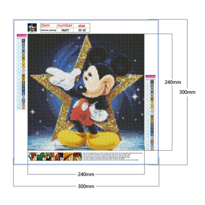 Mouse - Full Round Drill Diamond Painting 30*30CM
