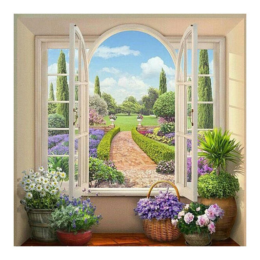 Scenery - Full Round Drill Diamond Painting 3 0*30CM