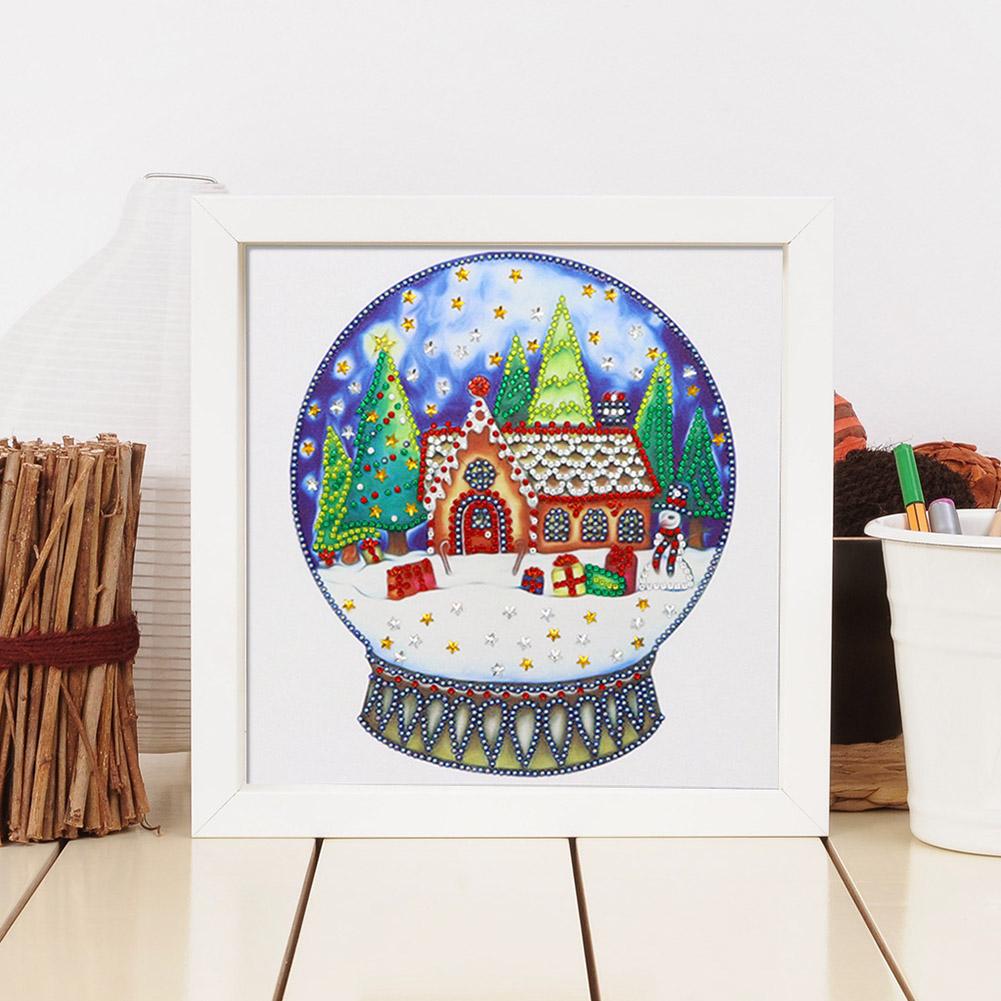 Christmas House - Full Round Drill Diamond Painting 30*30CM