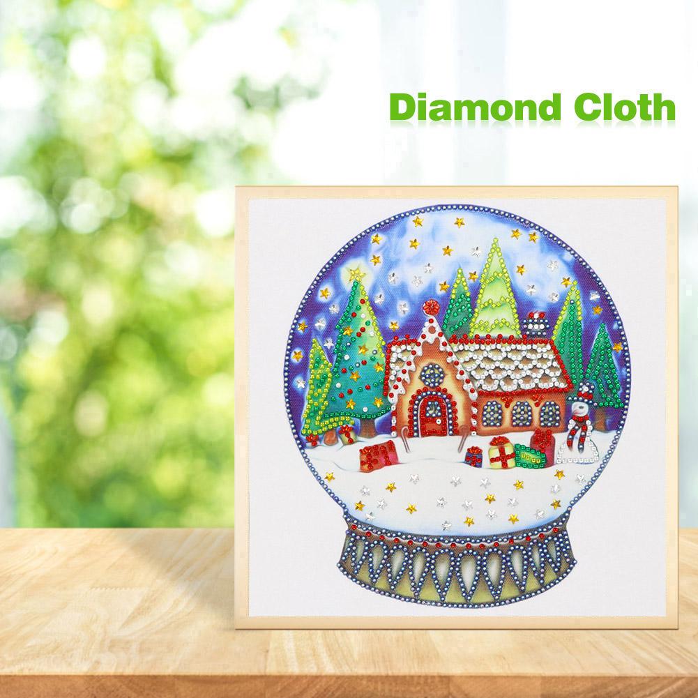 Christmas House - Full Round Drill Diamond Painting 30*30CM