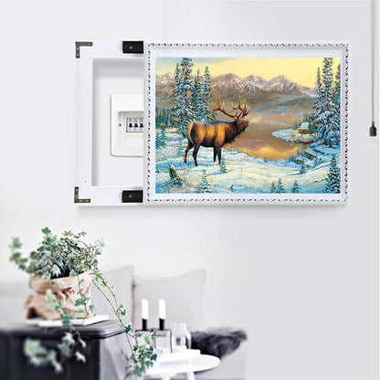 Deer Nature - Full Square Drill Diamond Painting 40*30CM