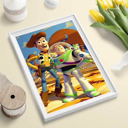 Toy Story - Full Round Drill Diamond Painting 30*40CM