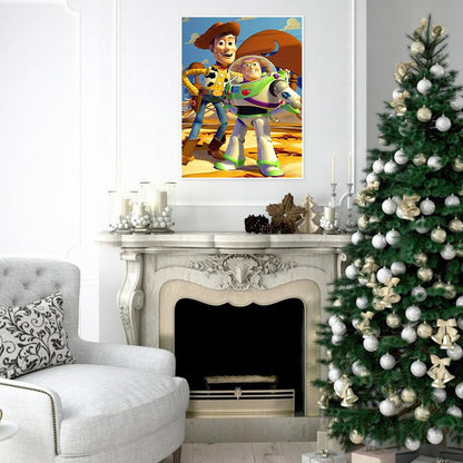 Toy Story - Full Round Drill Diamond Painting 30*40CM