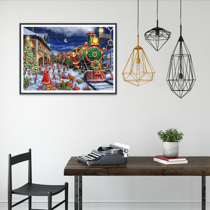 Santa Claus - Full Round Drill Diamond Painting 40*30CM