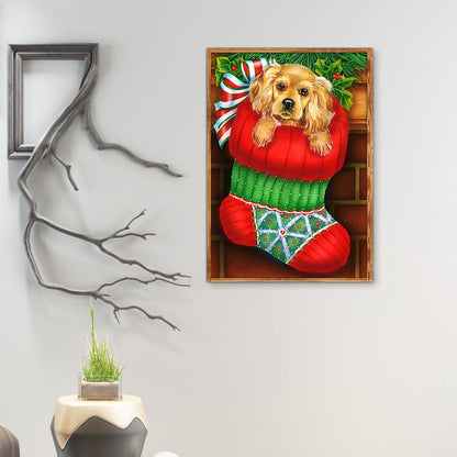 Santa Claus - Full Round Drill Diamond Painting 40*30CM