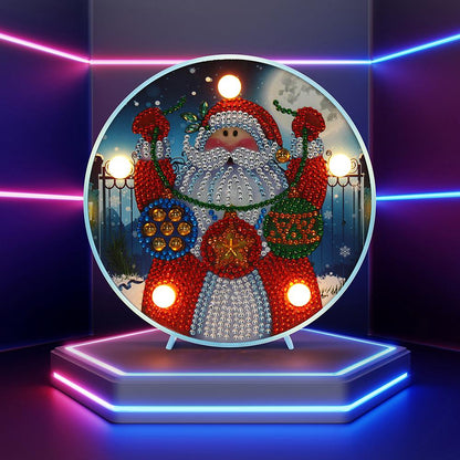 DIY LED Special Shaped Diamond Painting Embroidery Night Lamp Table Decor