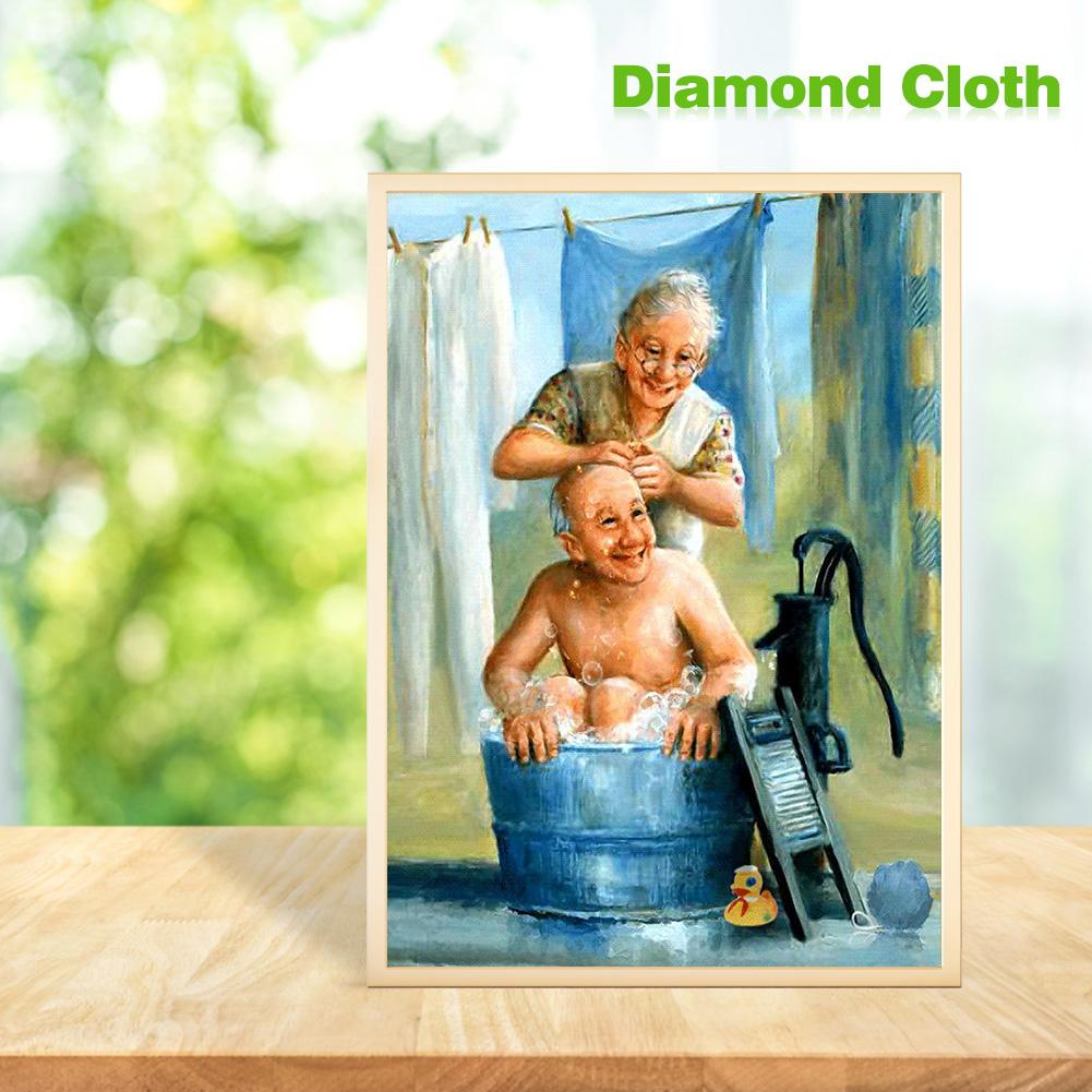 Older Couples - Full Round Drill Diamond Painting 30*40CM