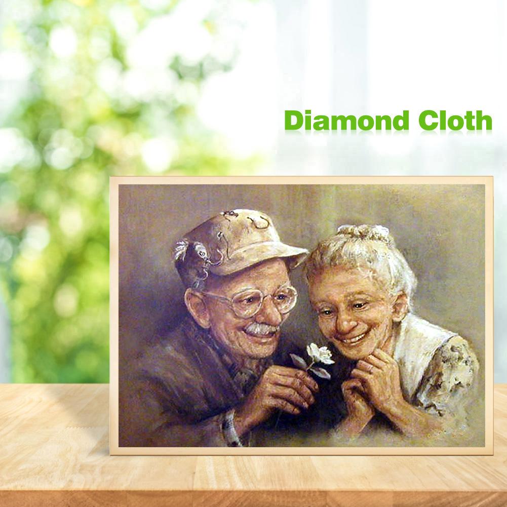 Older Couples - Full Round Drill Diamond Painting 30*40CM