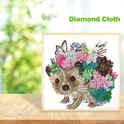 Dog - Special Shaped Drill Diamond Painting 30*30CM