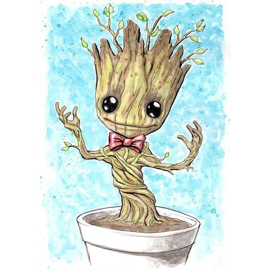 Groot - Full Round Drill Diamond Painting 30*40CM