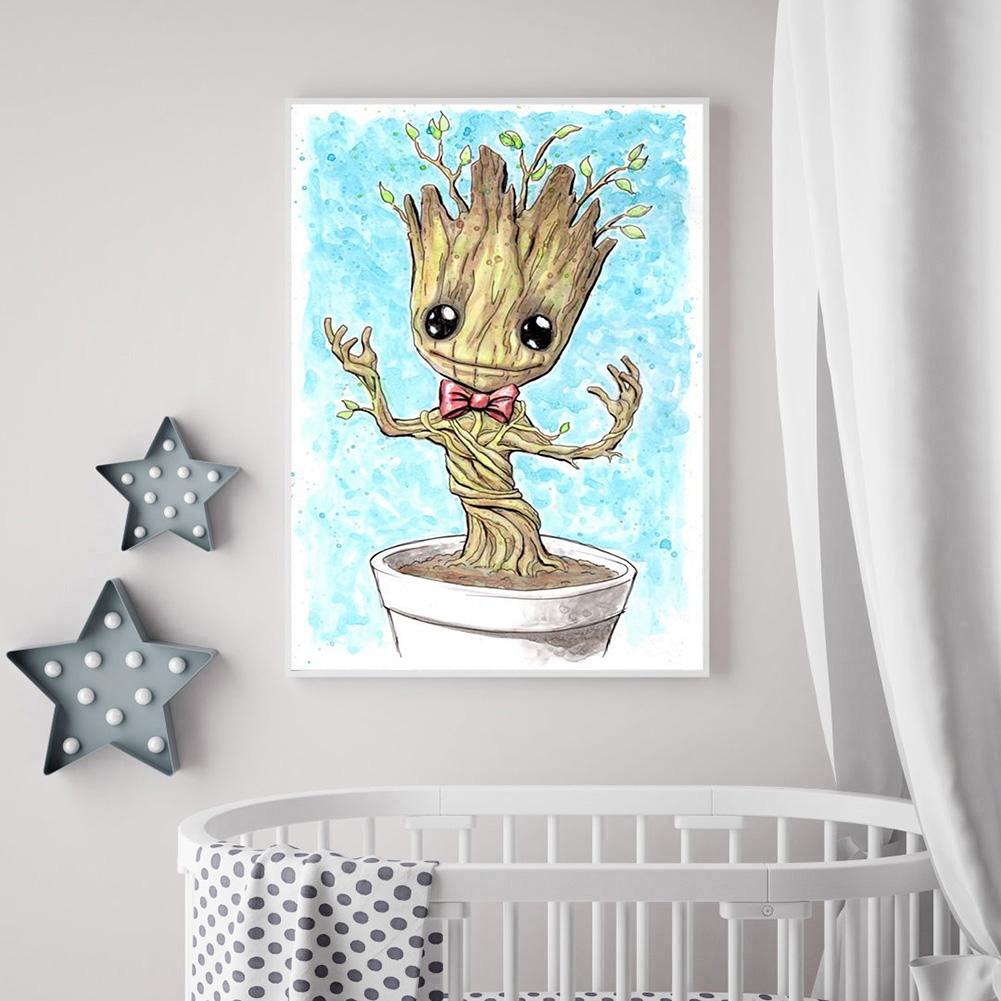 Groot - Full Round Drill Diamond Painting 30*40CM