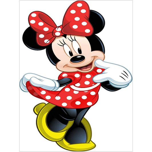 Minnie - Full Round Drill Diamond Painting 30X40CM