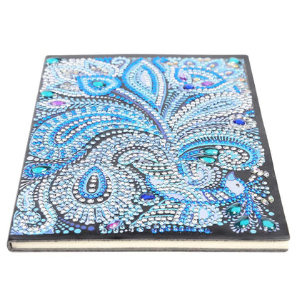 DIY Mandala Special Shaped Diamond Painting 50 Pages Sketchbook A5 Notebook