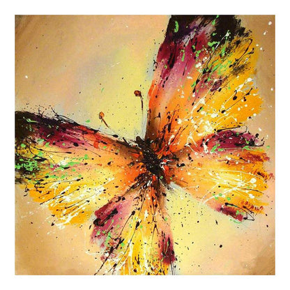 Butterfly - Full Round Drill Diamond Painting 30*30CM