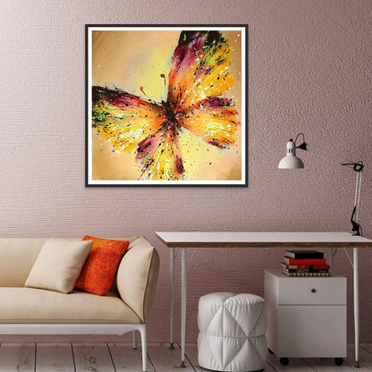 Butterfly - Full Round Drill Diamond Painting 30*30CM