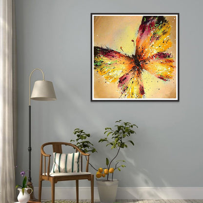 Butterfly - Full Round Drill Diamond Painting 30*30CM