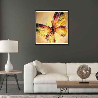 Butterfly - Full Round Drill Diamond Painting 30*30CM