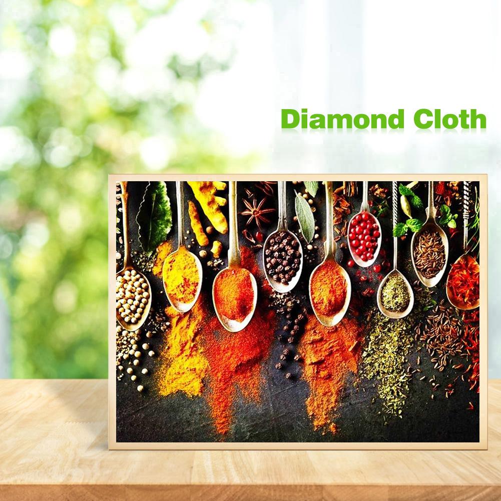 Seasoning - Full Round Drill Diamond Painting 30*40CM