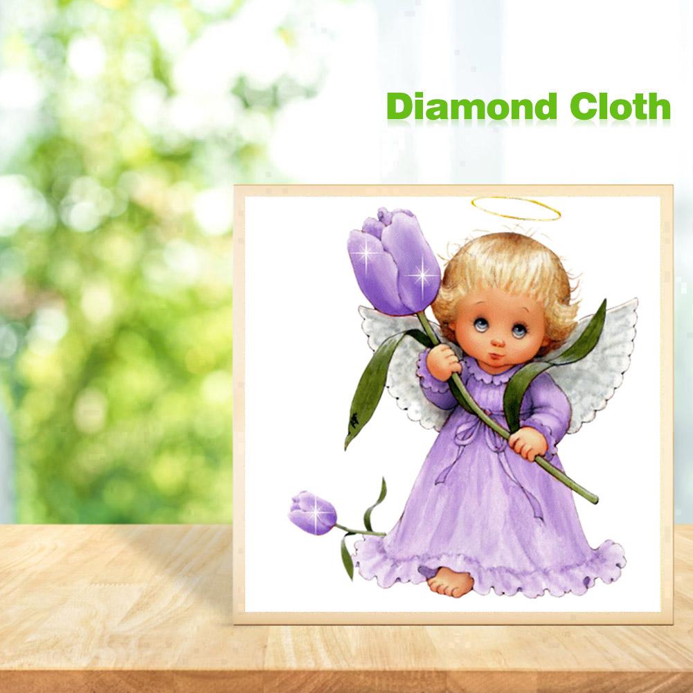 Angel - Full Round Drill Diamond Painting 30*30CM