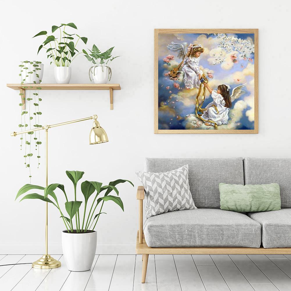 Angel - Full Round Drill Diamond Painting 30*30CM