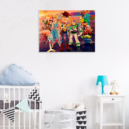 Toy Story - Full Round Drill Diamond Painting 30*40CM