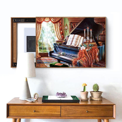 Piano - Full Round Drill Diamond Painting 30*40CM