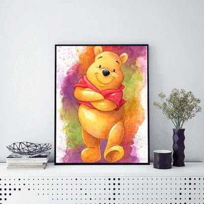 Winnie Pooh - Full Round Drill Diamond Painting 30X40CM