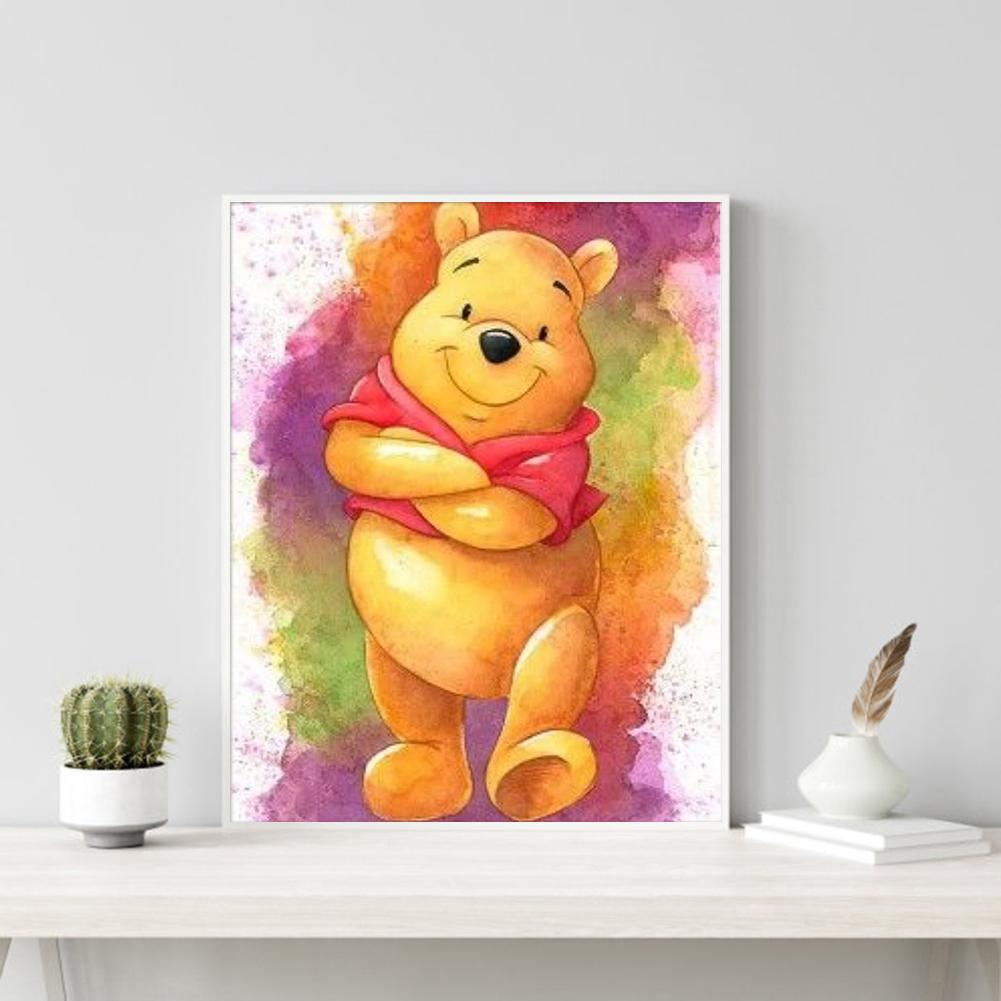 Winnie Pooh - Full Round Drill Diamond Painting 30X40CM