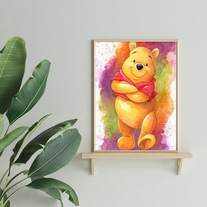 Winnie Pooh - Full Round Drill Diamond Painting 30X40CM