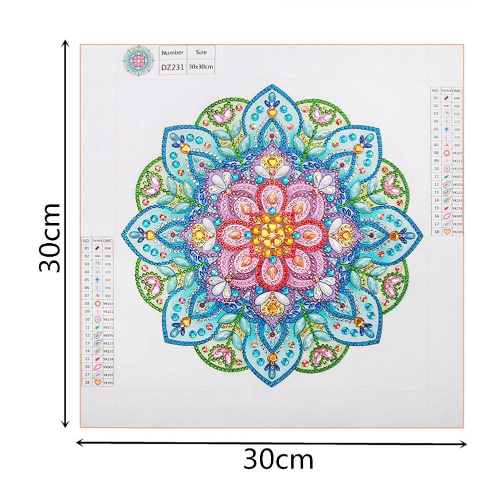 Datura - Special Shaped Drill Diamond Painting 30X30CM