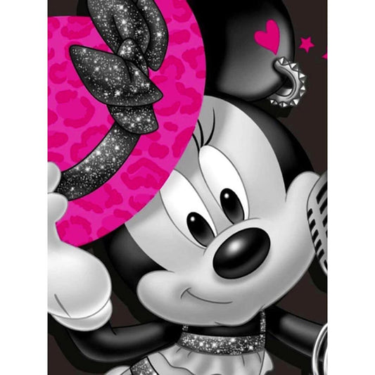 Minnie - Full Round Drill Diamond Painting 30X40CM