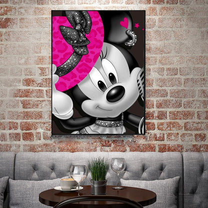 Minnie - Full Round Drill Diamond Painting 30X40CM